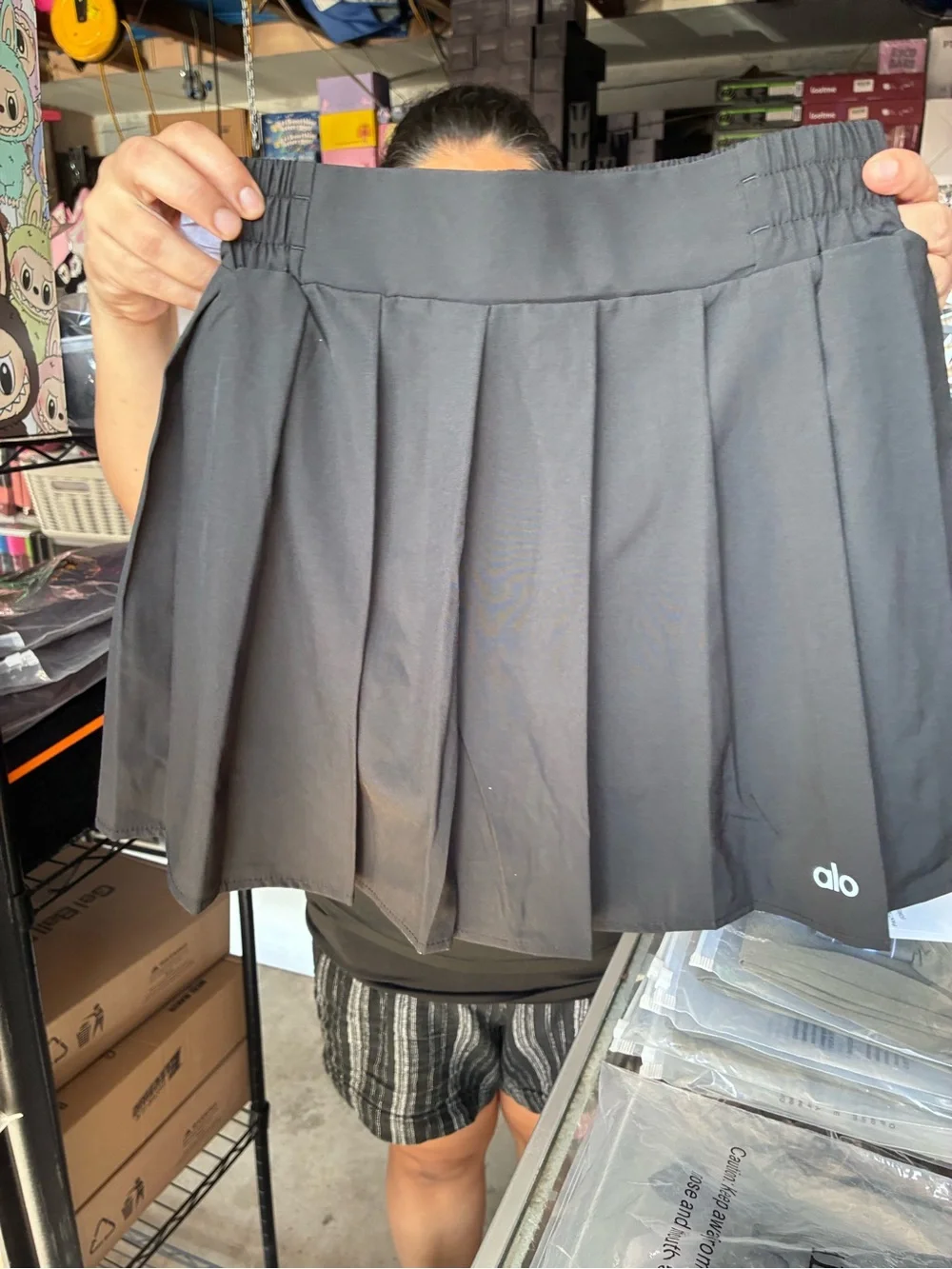ALO Yoga flared pleated